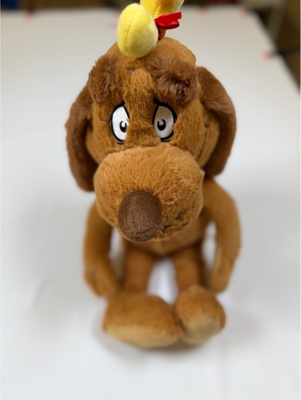 Dr Seuss Max The Dog Plush 23” Large Reindeer Antler Aurora Grinch Christmas